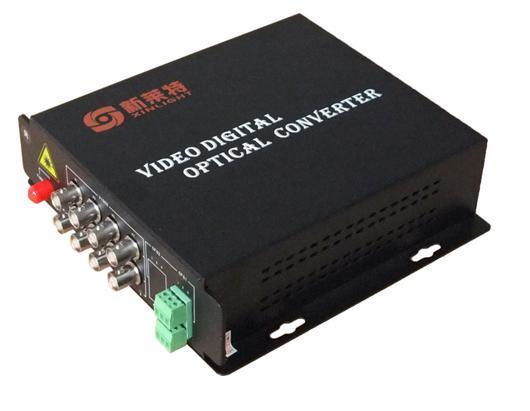 新莱特 ZM-XLTS4V1D-F 4路视频光端机